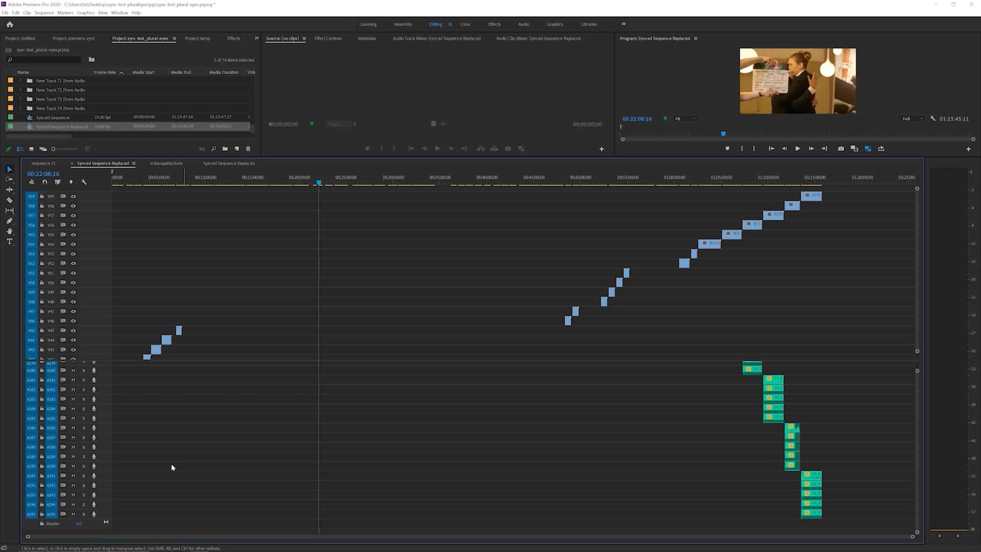 Plurales vs Premiere Pro Final Result