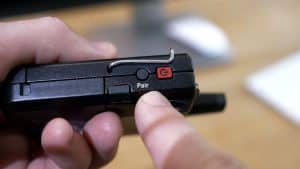 Sennheiser AVX Pairing Knopf