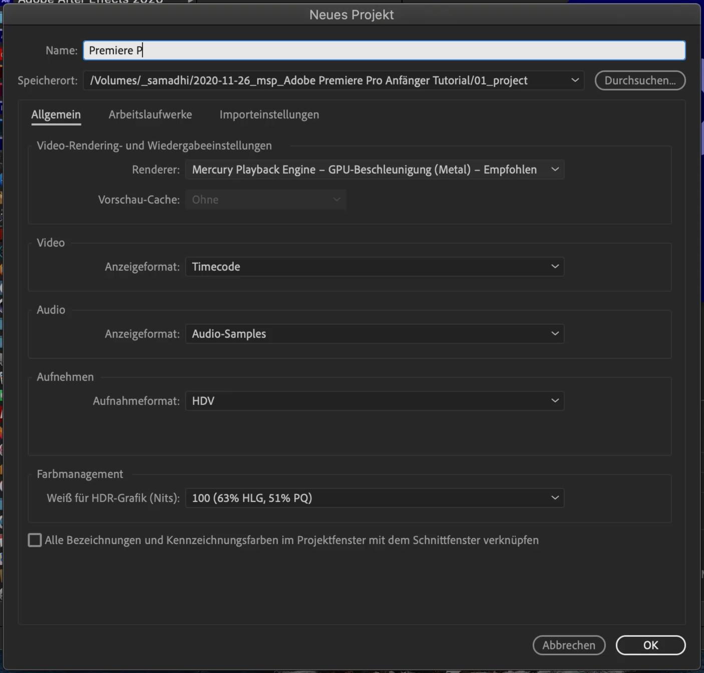 Premiere Pro Anfänger Tutorial2 Premiere Pro Anfänger Tutorial2