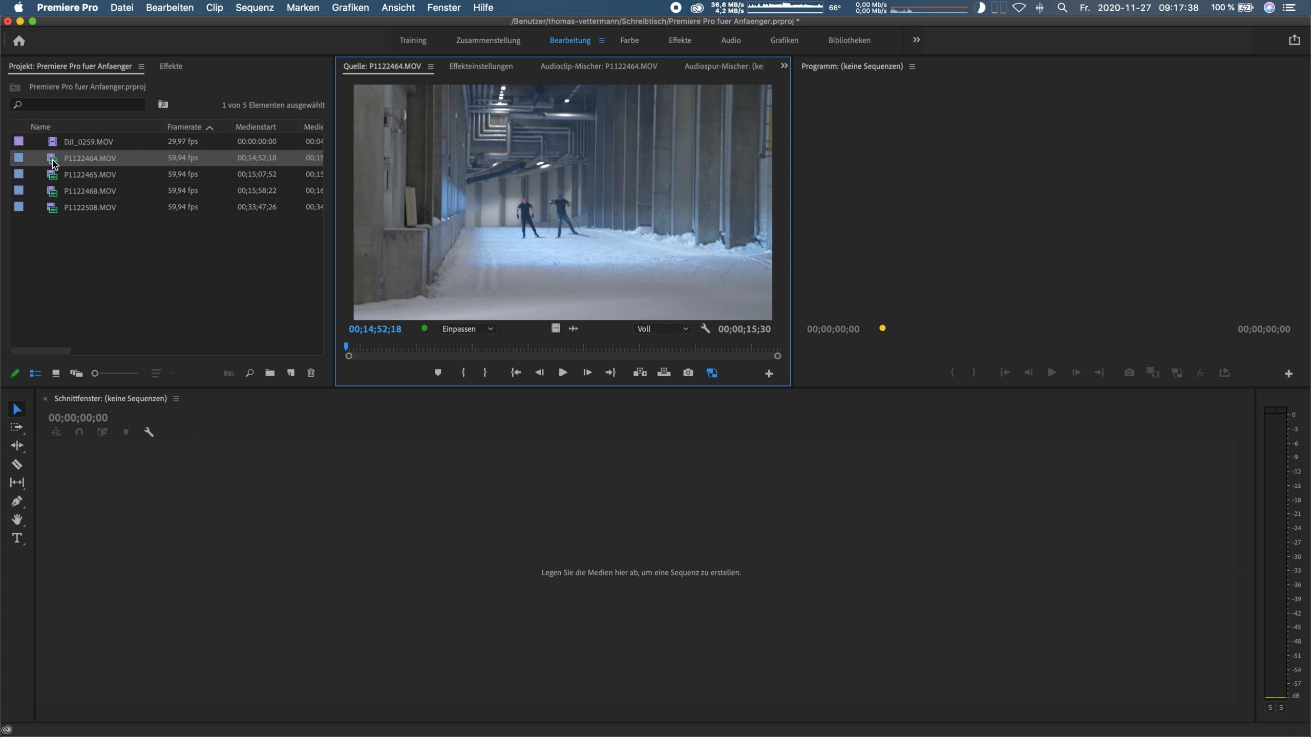Premiere Pro Anfänger Tutorial 31