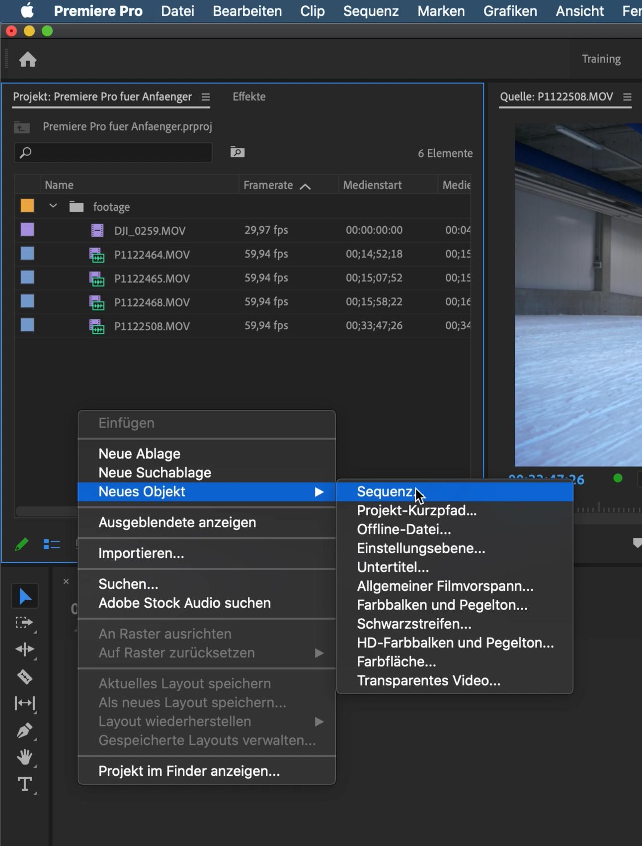 Premiere Pro Anfänger Tutorial 35