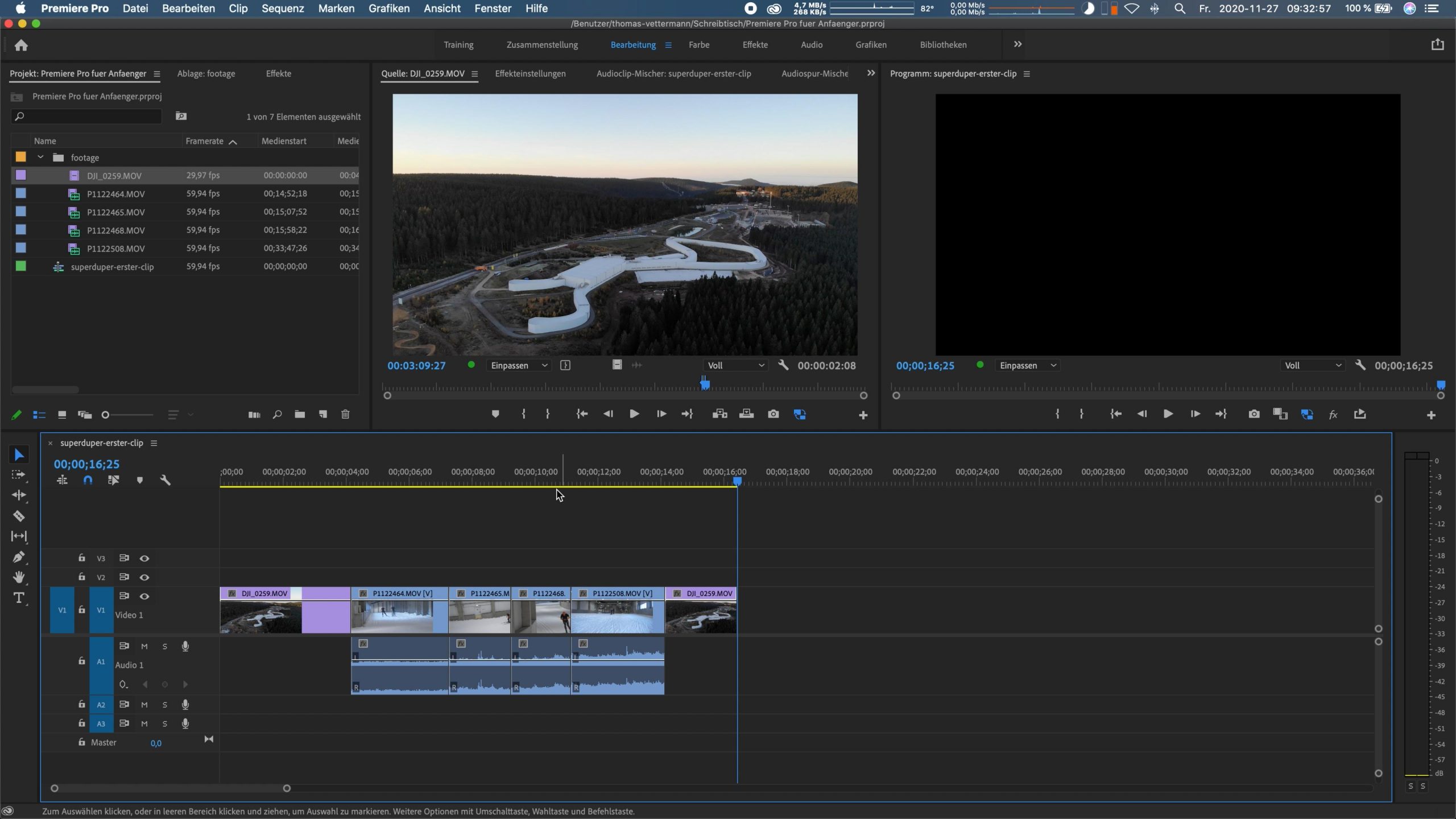 Premiere Pro Anfänger Tutorial 50