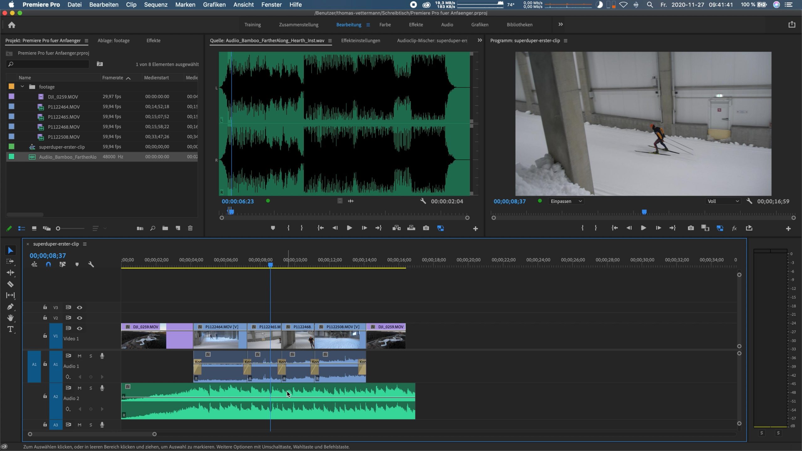Premiere Pro Anfänger Tutorial 54