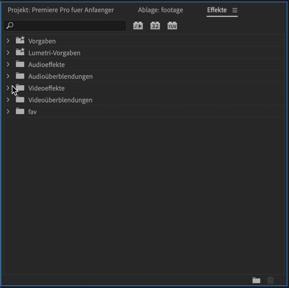 Premiere Pro Anfänger Tutorial 63
