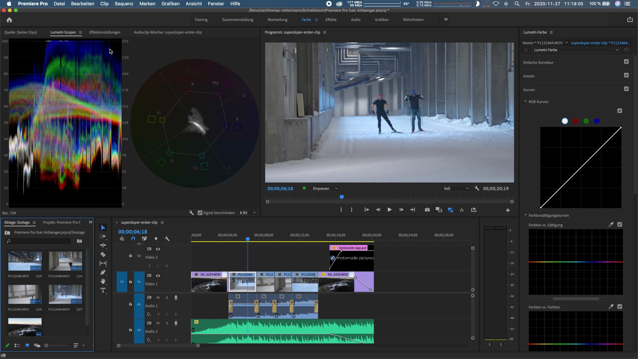 Premiere Pro Anfänger Tutorial 66
