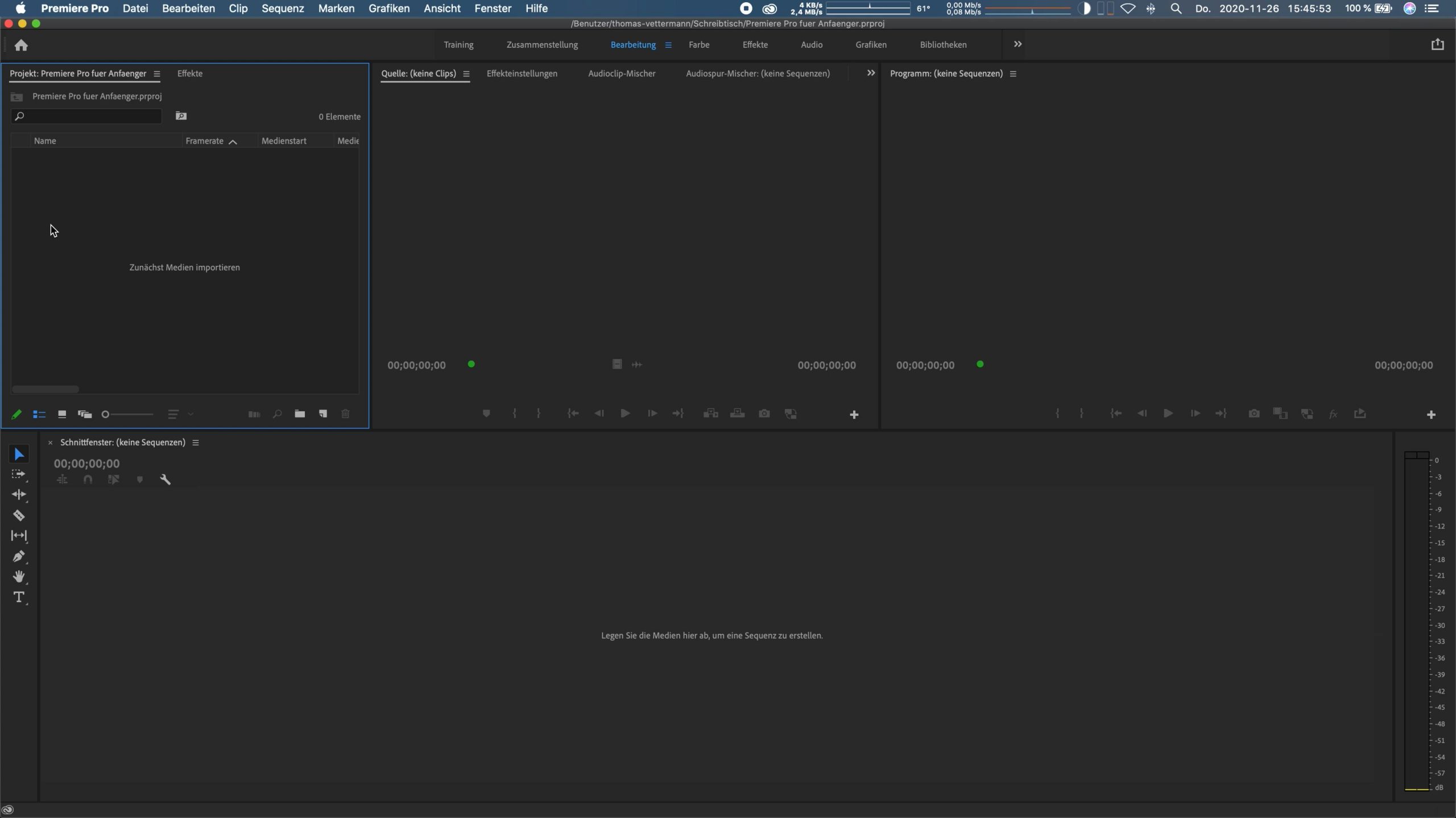 Premiere Pro Anfänger Tutorial 7