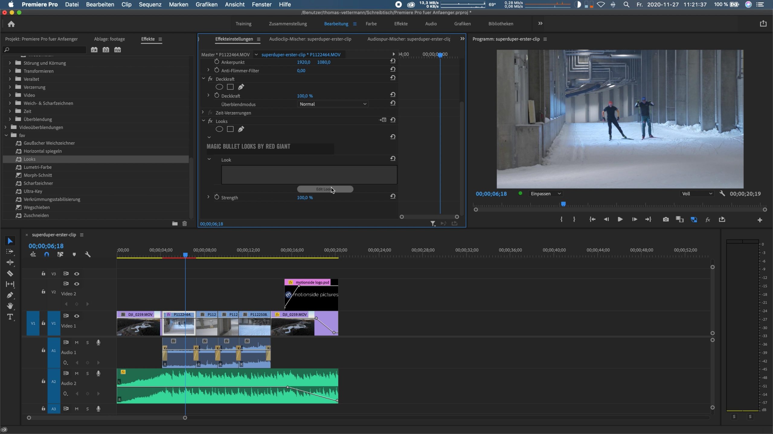 Premiere Pro Anfänger Tutorial 71